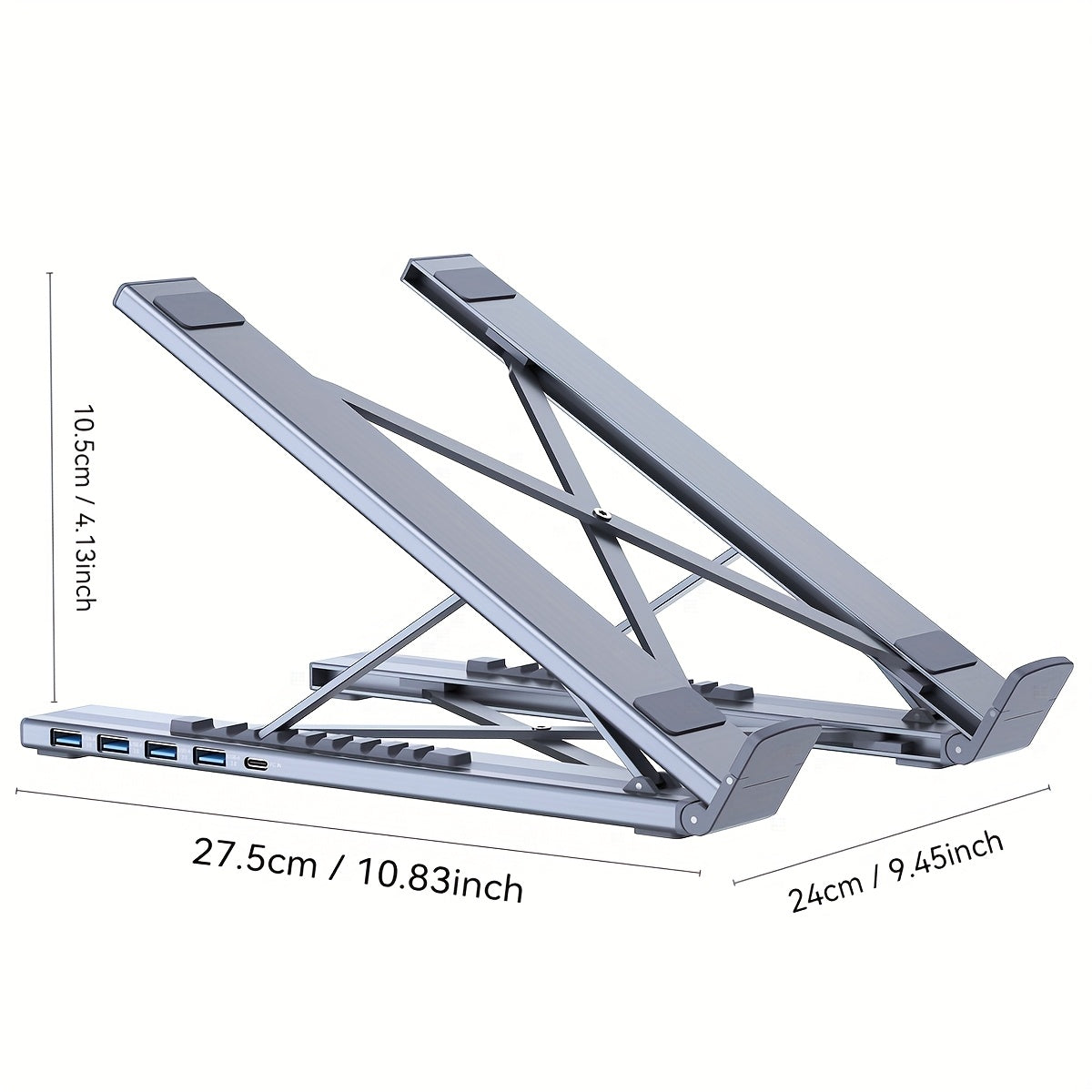 5-in-1 USB-C Laptop Docking Station with PD 100W Fast, USB-C/USB-A/USB-3.1 Ports, SD/TF Card Reader, USB-C Hub for MacBook Pro/Air, Dell, HP, Surface - Dock Computer Docking Port Adapter
