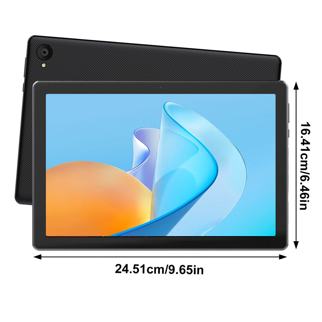 10.1 Inch Android 14 Tablet, Android Tablet, 8 (3+5)GB RAM, 64GB ROM, Expandable to 1TB, Octa-Core, Gray laptop Bag, Wireless Keyboard, Mouse, Folding Case, Stylus without electricity,HD Display, 5MP+8MP Dual Cameras, 1280*80