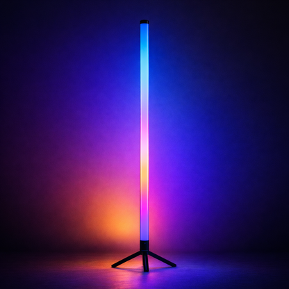 RGB Ambient Stehleuchte 120 cm – Smart LED Lampe mit Fernbedienung