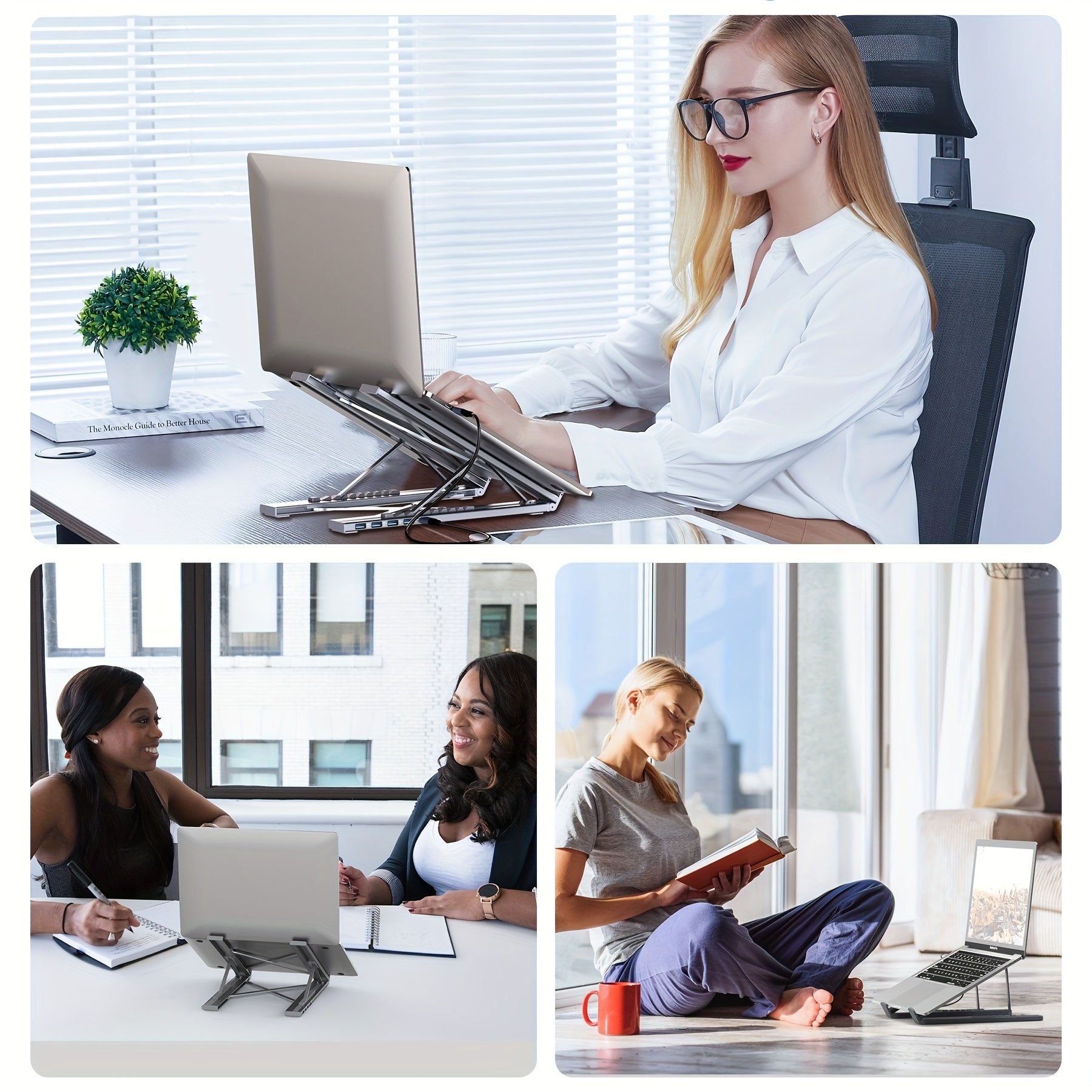 5-in-1 USB-C Laptop Docking Station with PD 100W Fast, USB-C/USB-A/USB-3.1 Ports, SD/TF Card Reader, USB-C Hub for MacBook Pro/Air, Dell, HP, Surface - Dock Computer Docking Port Adapter