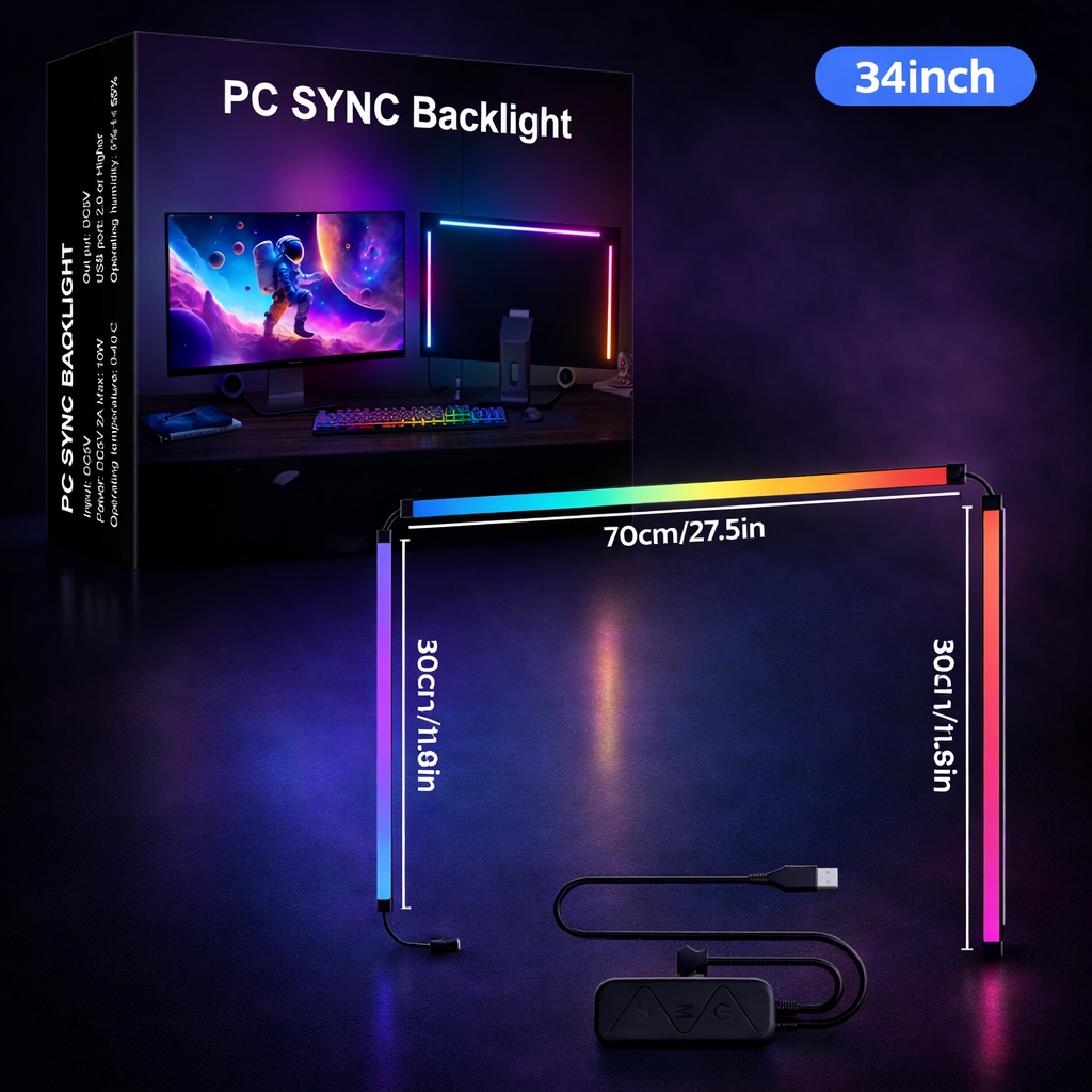 NovaGlow – Smart Ambilight für den Monitor