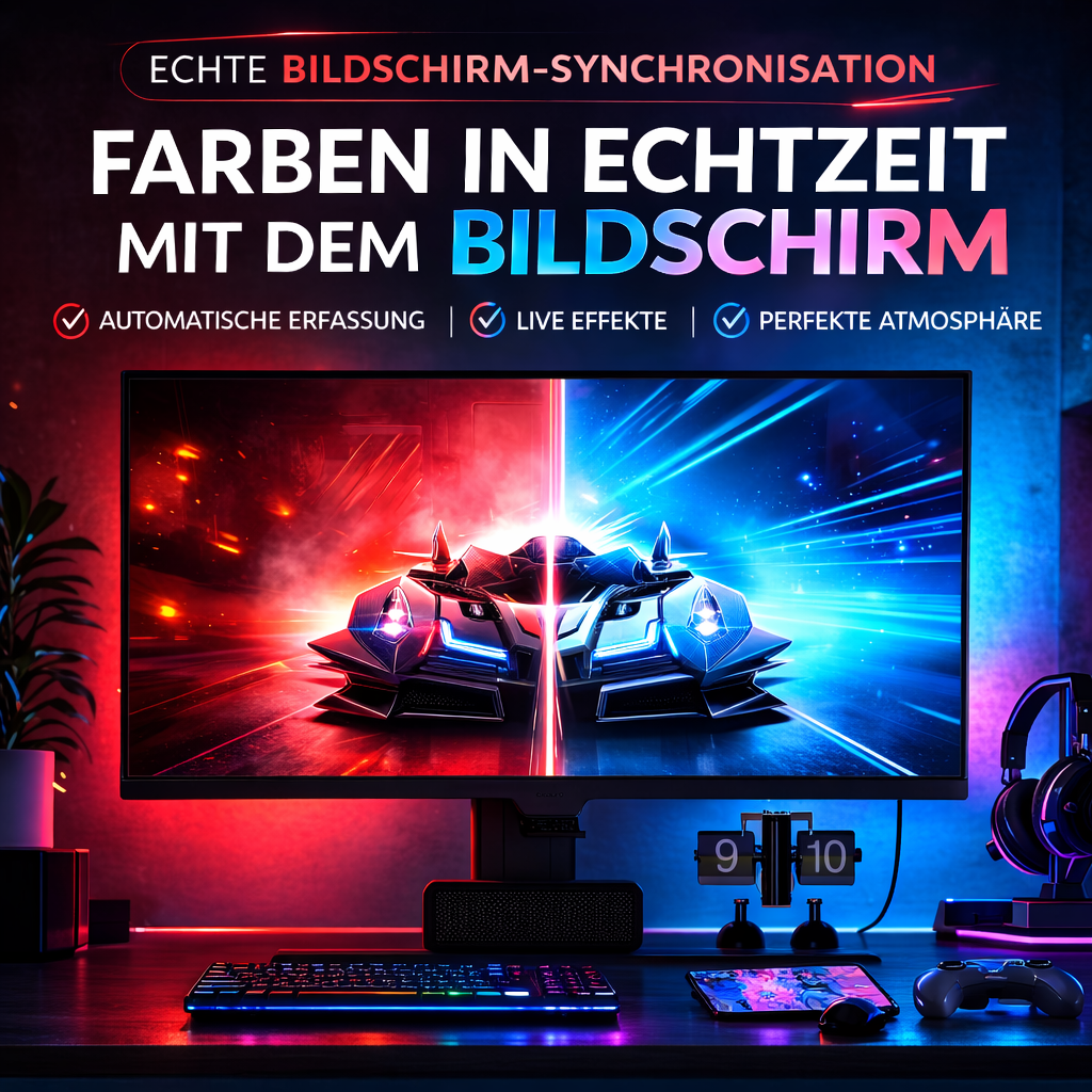 NovaGlow – Smart Ambilight für den Monitor