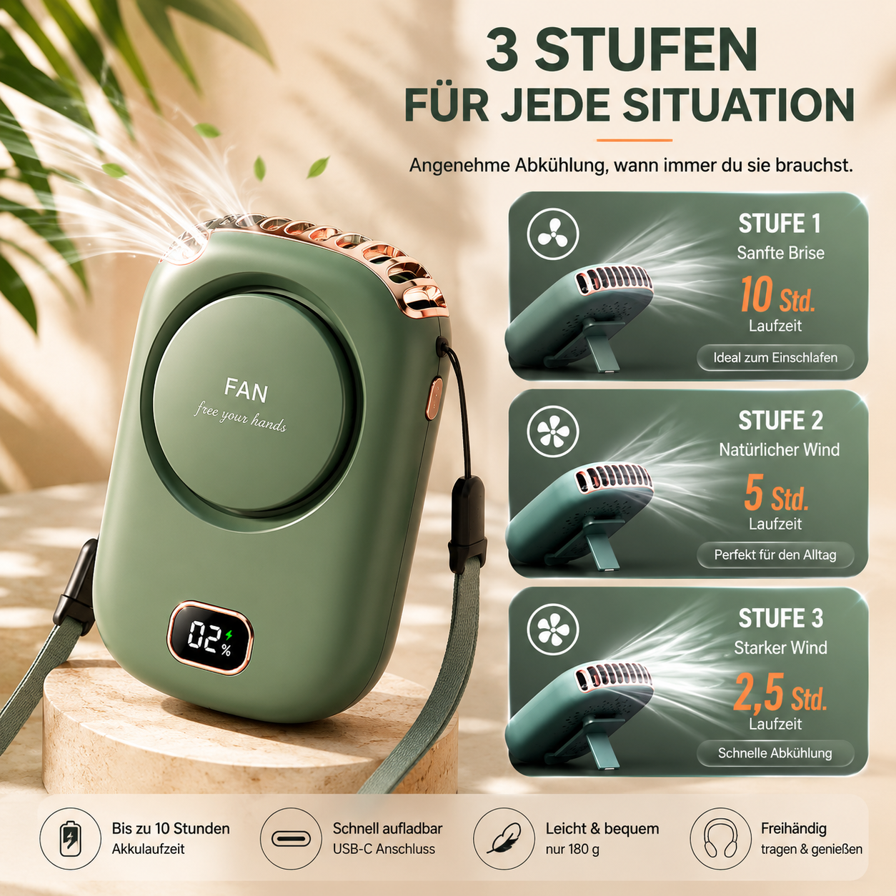 AirBreeze™ – Deine persönliche Abkühlung unterwegs