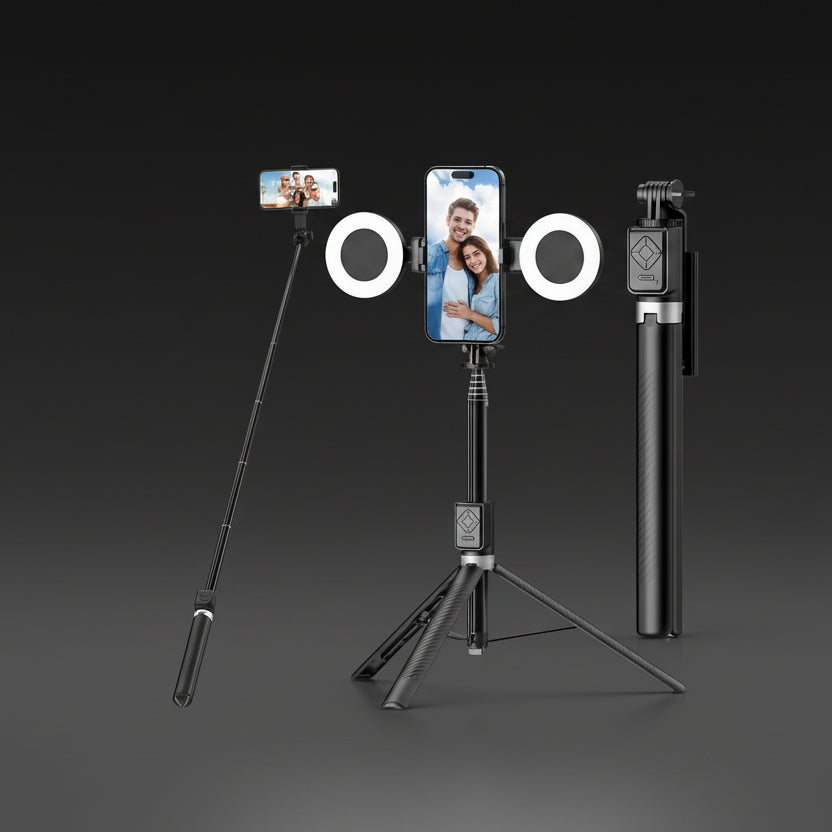 FlexiShot Pro 6in1 – Teleskop Selfie Stick