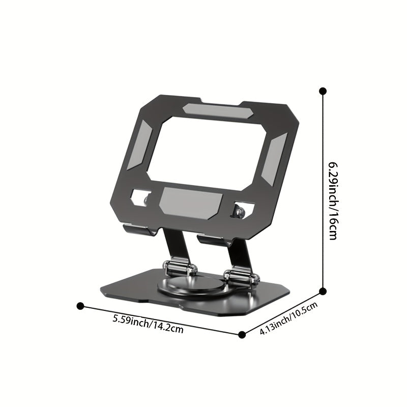 New Tablet Stand, Desktop Live Streaming Phone Holder, 360° Rotating Mobile Base Christmas Gift, Mobile and Tablet Supporter, Tablet Rotating Stand, Suitable for Tablets and Phones, Wide and Stable Tablet Holder, Car Rear Se