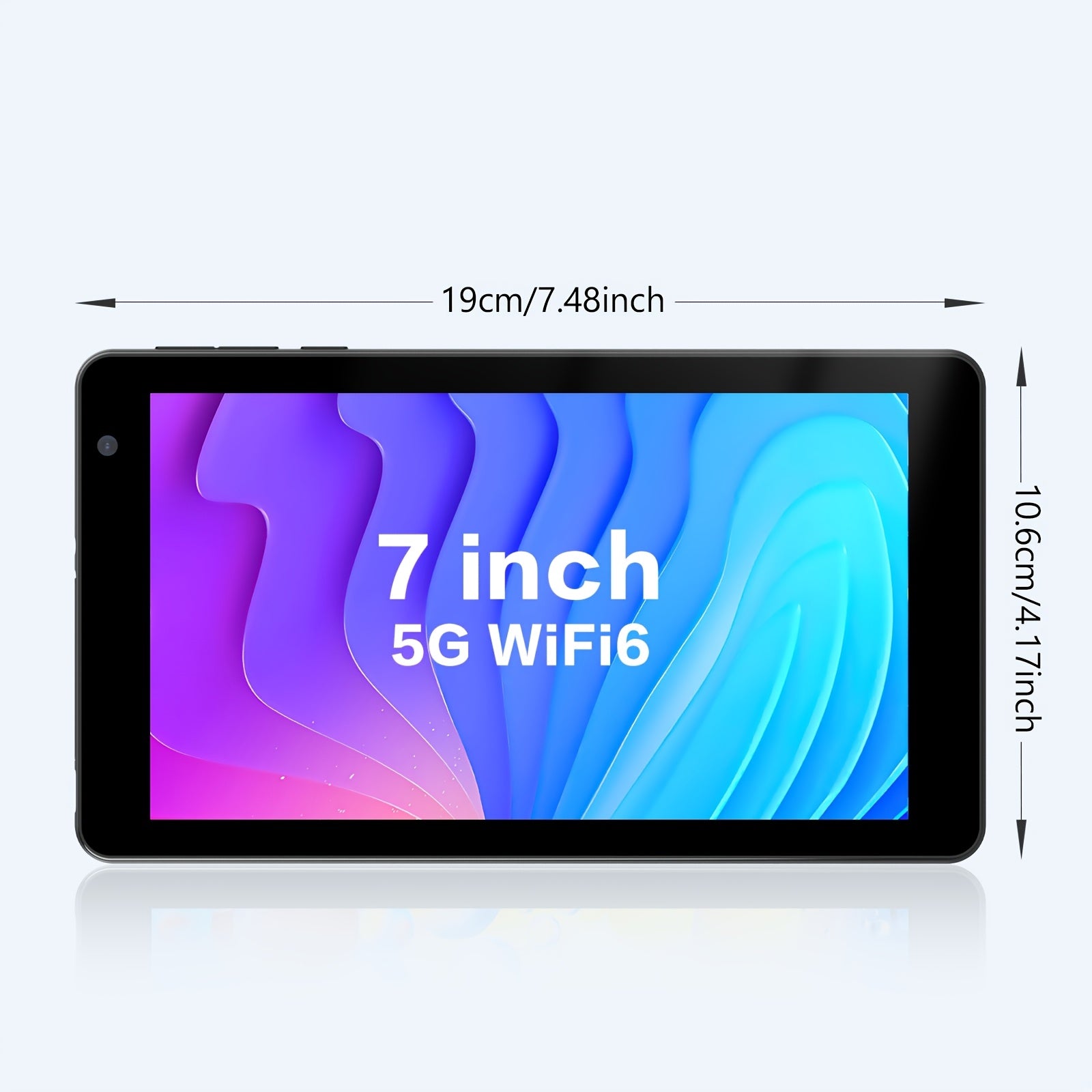7 Inch Latest Android 14 Tablet, A523CPU Octa-core Processor, 8GB (3+5GB) RAM 64GB ROM, 1TB Of Extended Memory, 8MP Rear Camera, 5G Dual-band, Wifi6, 3500mah Tablet, 1024*600IPS