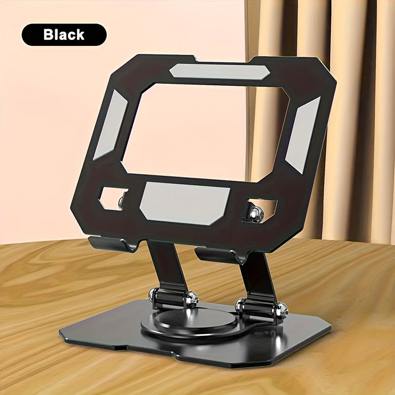 New Tablet Stand, Desktop Live Streaming Phone Holder, 360° Rotating Mobile Base Christmas Gift, Mobile and Tablet Supporter, Tablet Rotating Stand, Suitable for Tablets and Phones, Wide and Stable Tablet Holder, Car Rear Se