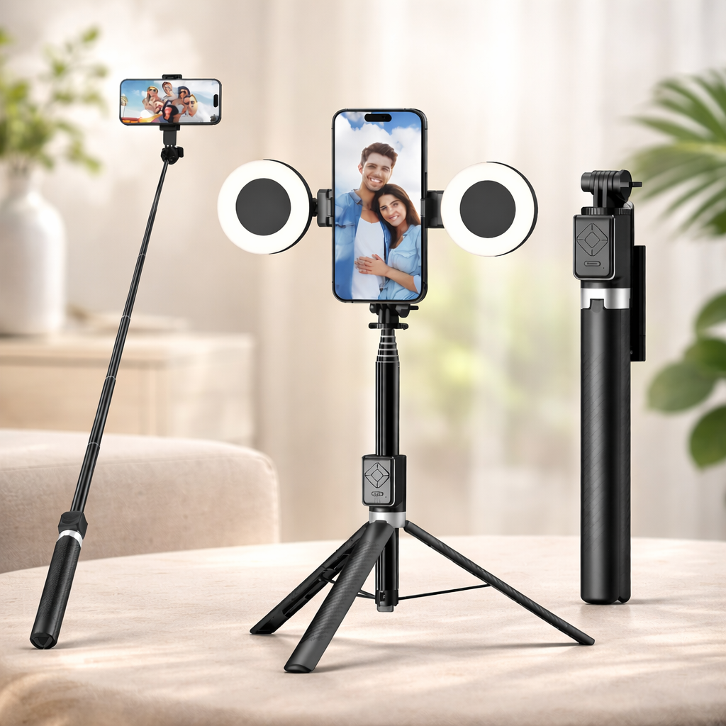 FlexiShot Pro 6in1 – Teleskop Selfie Stick