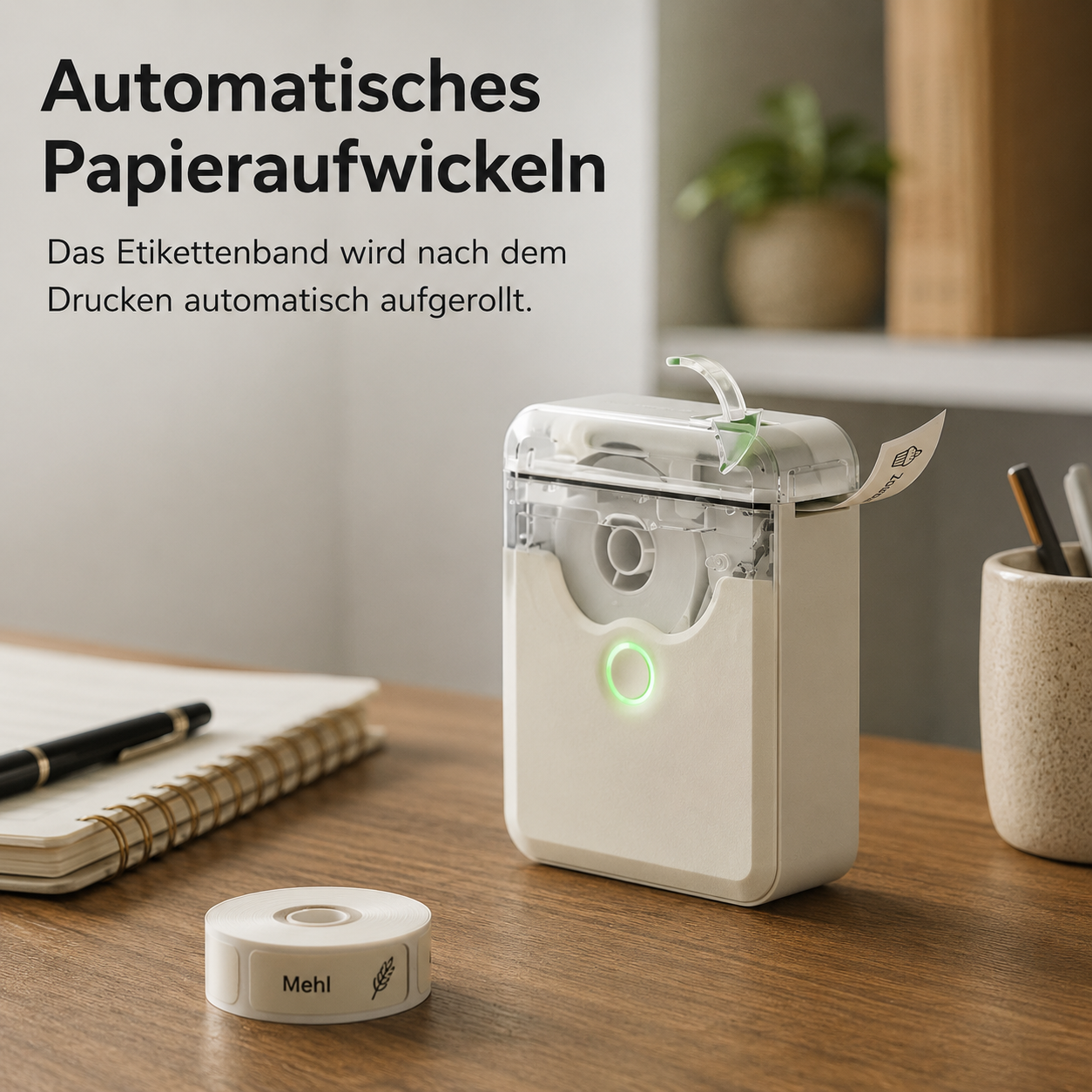 NiiMbot™ D110 – Kabelloser Mini Label Printer