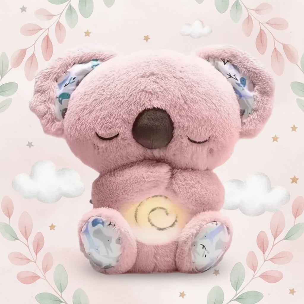 KoalaDream™ – Beruhigendes Atem-Kuscheltier mit Licht & Klang