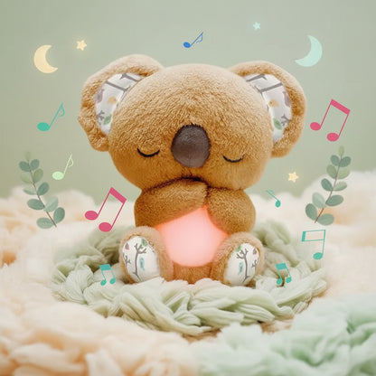 KoalaDream™ – Beruhigendes Atem-Kuscheltier mit Licht & Klang