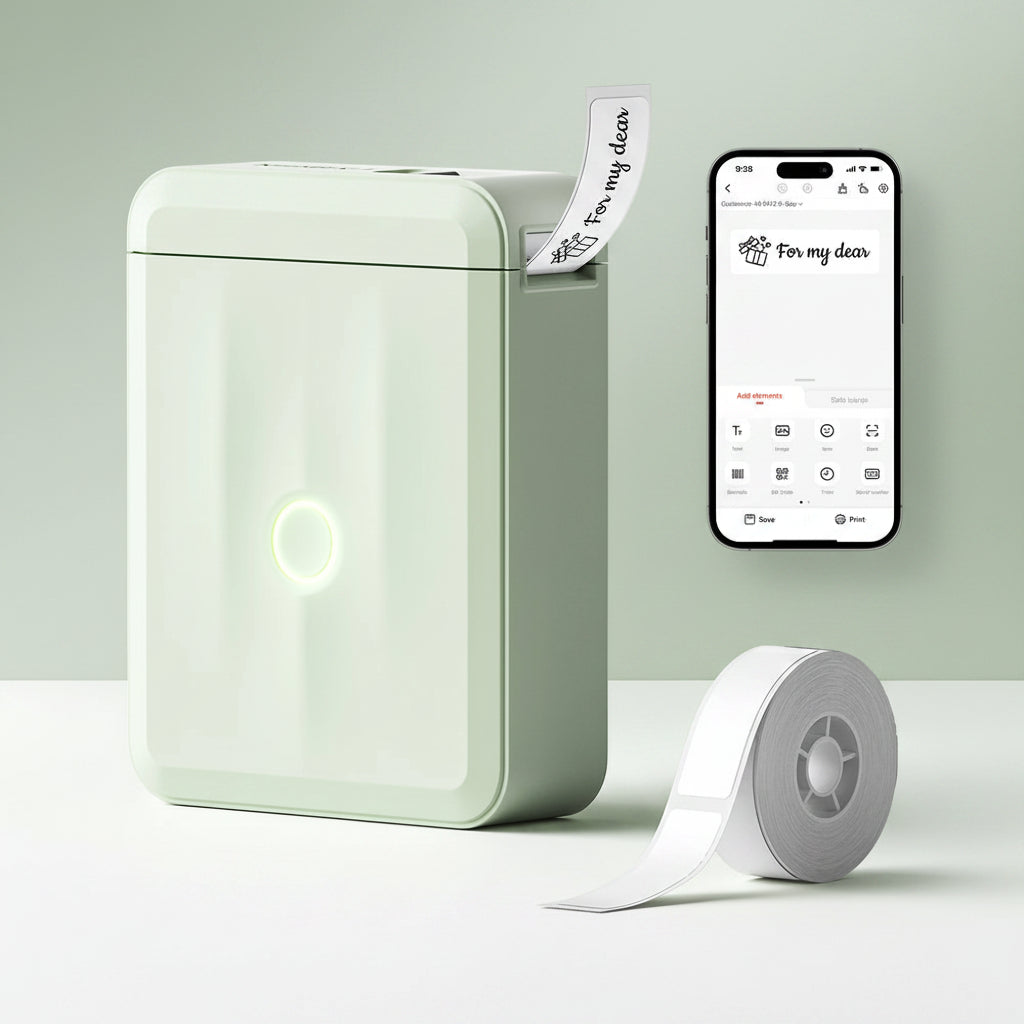 NiiMbot™ D110 – Kabelloser Mini Label Printer
