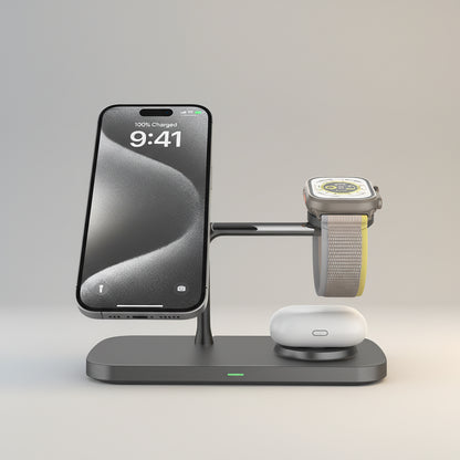 MagCharge™ 3-in-1 Wireless Ladestation – Magnetisches Schnellladen