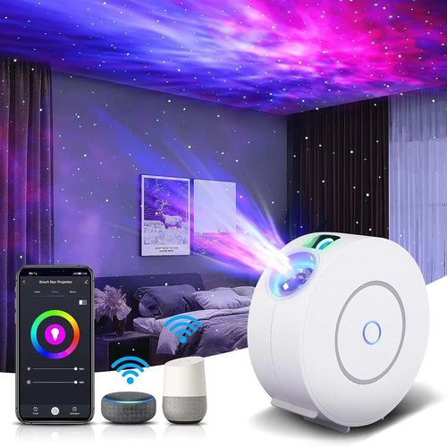 Intelligente Aurora Galaxy Sternenhimmel-Projektorlampe