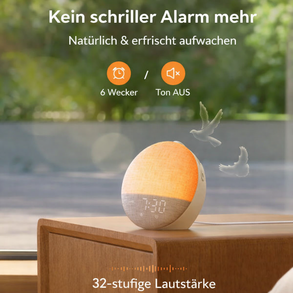 LUMERA SUN – Smart Sunrise Wecker