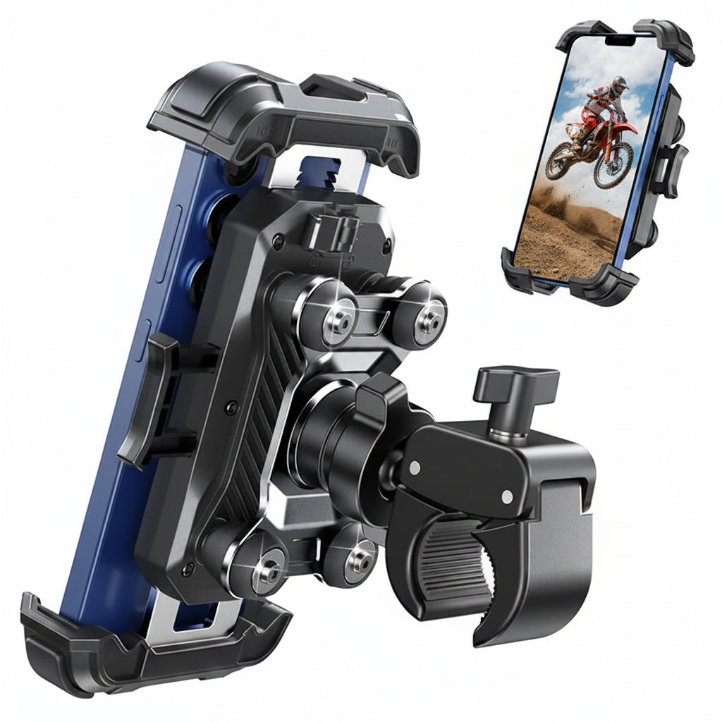 RideGrip™ – Premium Motorrad & Fahrrad Handyhalterung