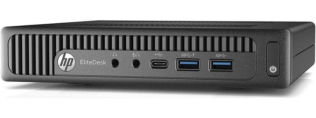 HP Elitedesk 800 G2 Desktop Mini PC, Intel Core I5-6600, 16 GB RAM, 512 GB SSD, US Keyboard (QWERTY), Wifi, Bluetooth, Windows 11 Pro (Refurbished)