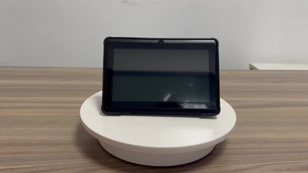 PRITOM 7-Zoll-Android-13-Tablet mit Schutzhülle, 4 GB (2 GB + 2 GB erweitert), 32 GB ROM mit Quad-Core-Prozessor, Unterstützung für Speicherkarten, 1 TB Erweiterung, HD-IPS-Display, zwei Kameras, zwei WLAN (2,4 G + 5 G), T