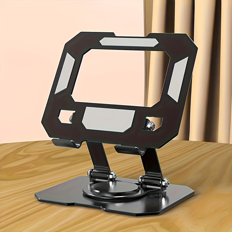 New Tablet Stand, Desktop Live Streaming Phone Holder, 360° Rotating Mobile Base Christmas Gift, Mobile and Tablet Supporter, Tablet Rotating Stand, Suitable for Tablets and Phones, Wide and Stable Tablet Holder, Car Rear Se