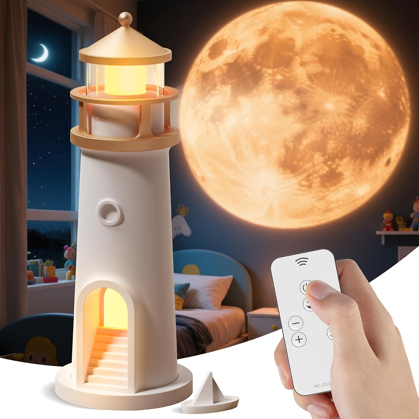 MoonHarbor™ Mondlicht Projektor
