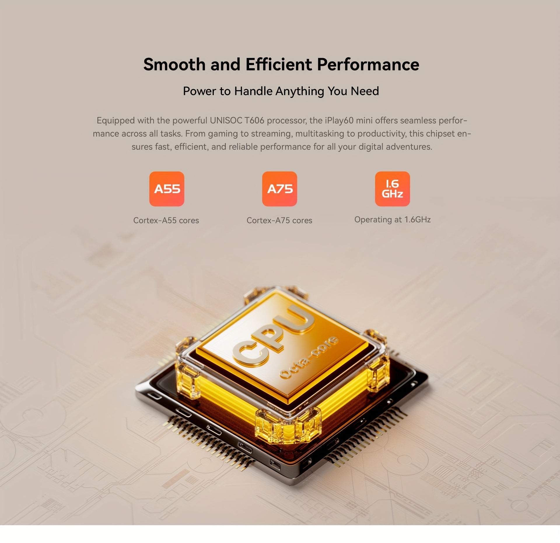 ALLDOCUBE iPlay 60 mini tablet 8.68 inch Android 15 Pad 90Hz display 4G LTE & GPS Widevine L1 12GB(4+8) RAM + 64GB ROM support expandable to 512GB Octa-Core Unisoc T606 CPU dual speakers lightweight