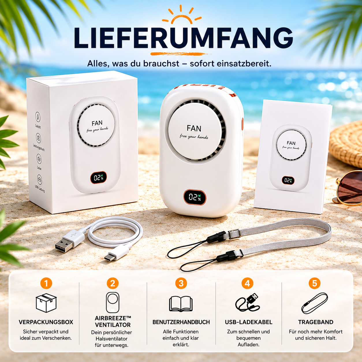 AirBreeze™ – Deine persönliche Abkühlung unterwegs