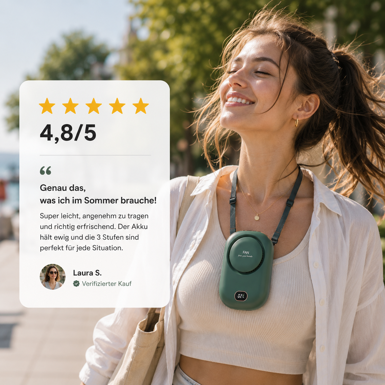 AirBreeze™ – Deine persönliche Abkühlung unterwegs